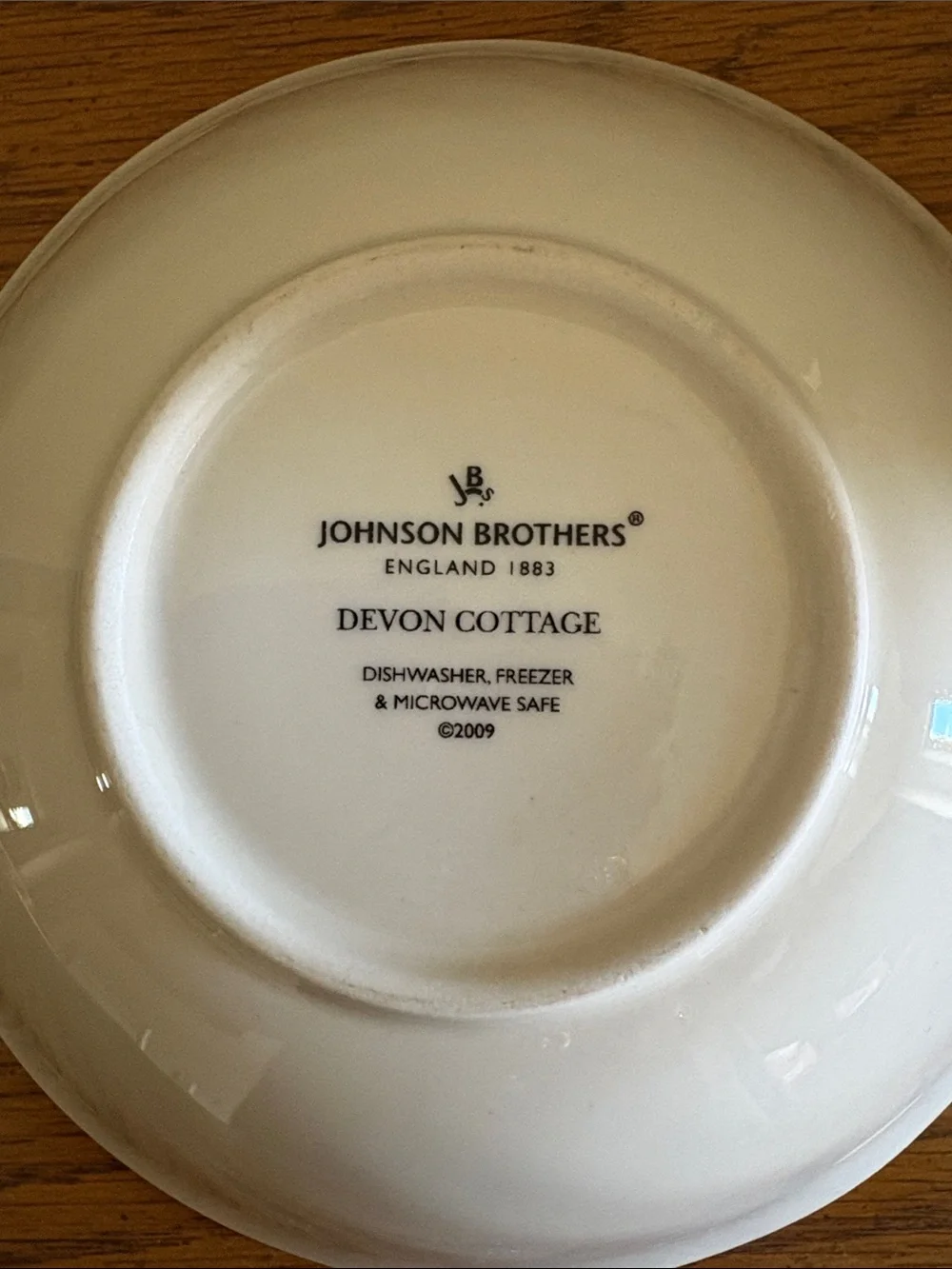 Johnson Brothers Blue and White Floral bowl